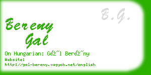 bereny gal business card